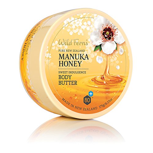 Pure Manuka Honey & Wild Ferns Body Butter - Ultra Hydrating & Nourishing Cream for Dry Skin | Perfect for Daily Moisturizing & Spa Treatments