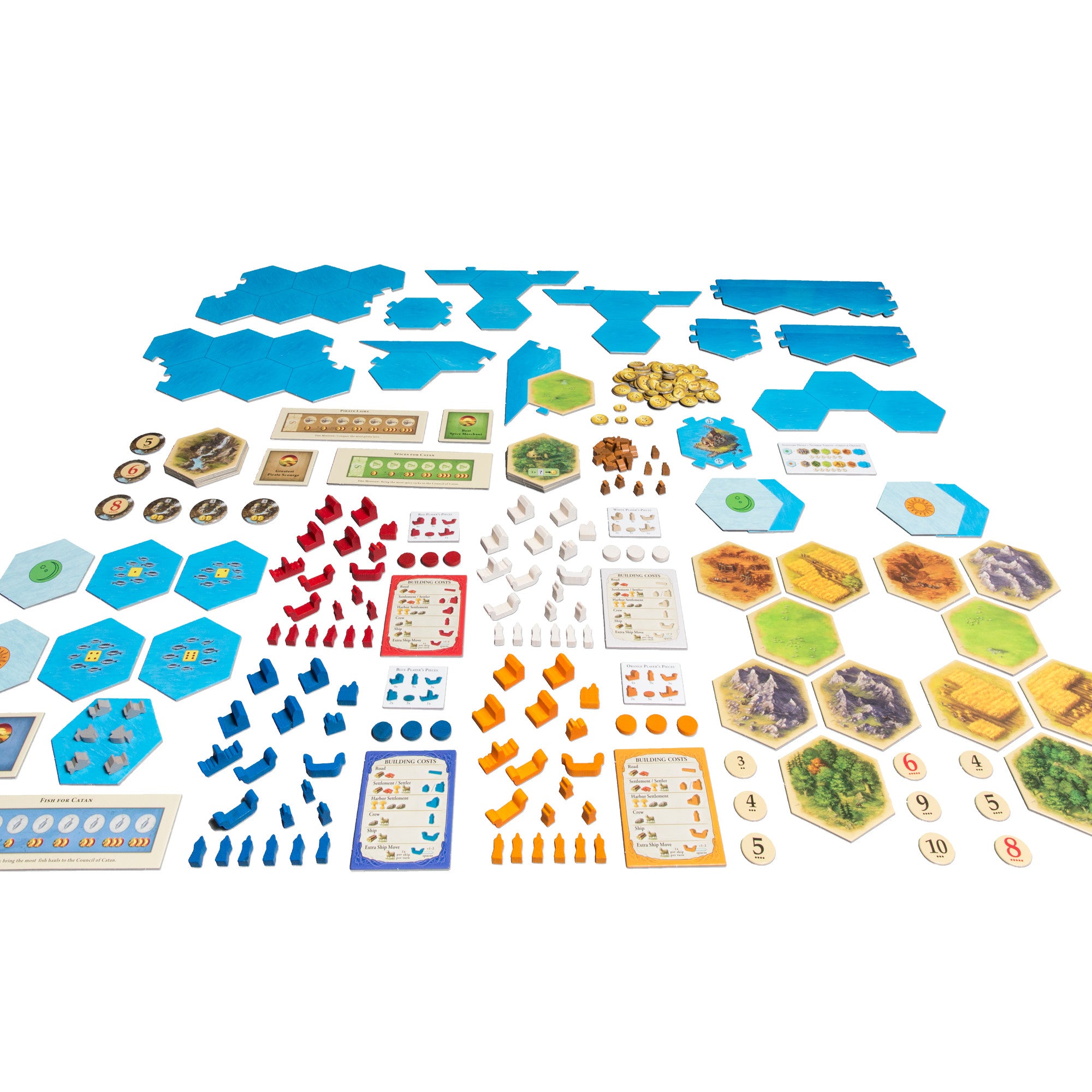 CATAN Explorers and Pirates Expansion Board Game (5th Edition) - Adventure Strategy Game for Family Game Night & Friends Gatherings