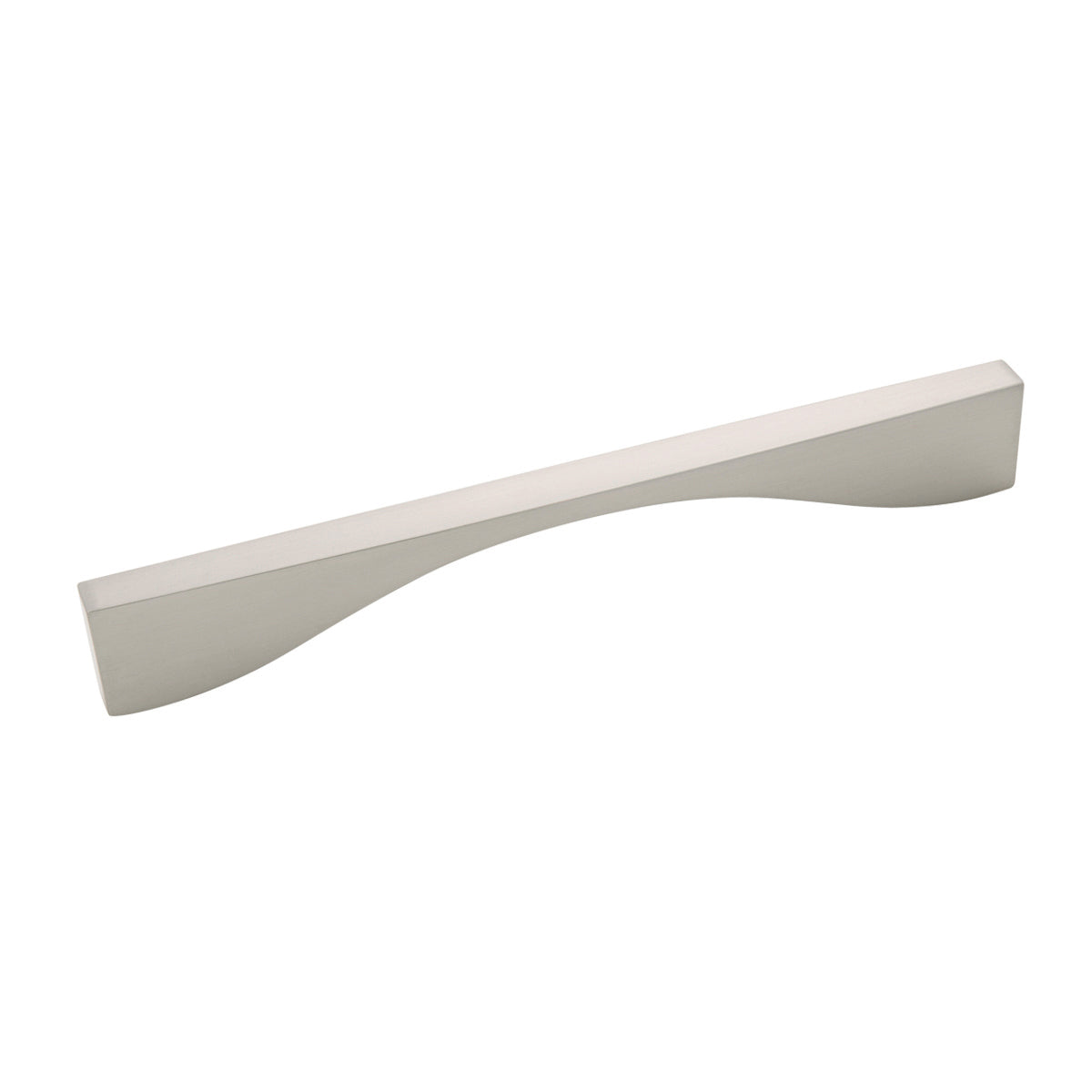 7 9/16 Inch (192mm) Center to Center Satin Nickel Cabinet Pull - Modern Drawer Handle for Kitchen Cabinets, Dressers & Furniture Hardware