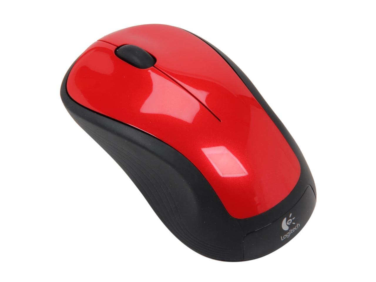 Logitech M310 Wireless Laser Mouse - 1000 DPI, Radio Frequency USB, Flame Red - Perfect for Office, Gaming & Home Computer Use