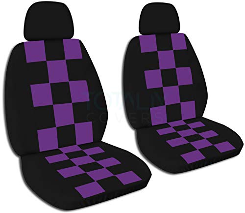 Black and Purple Checkers