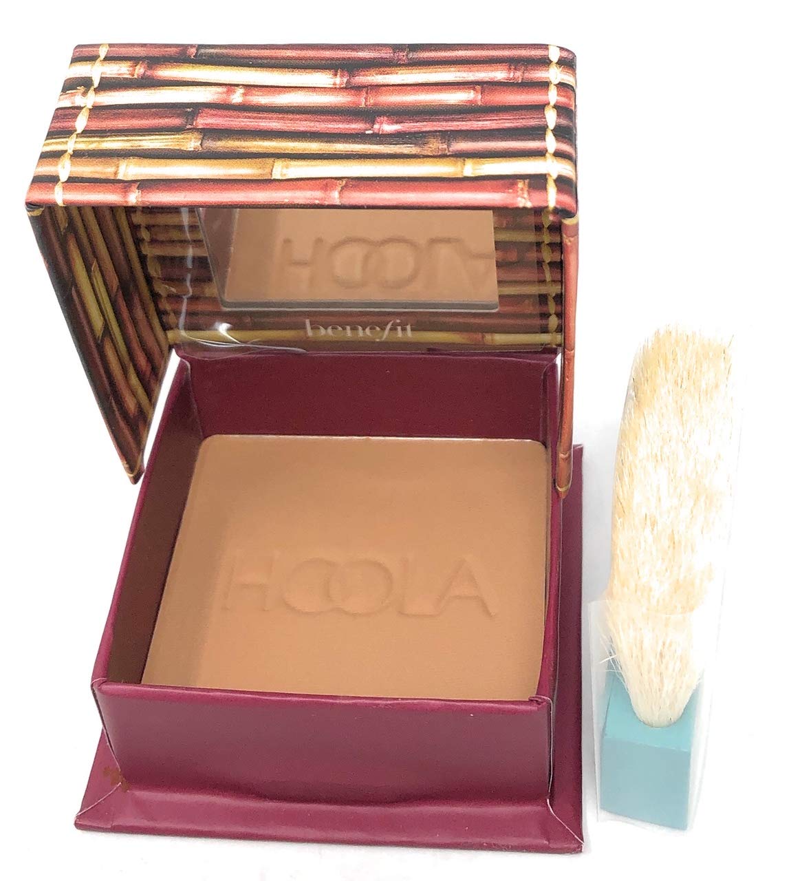 Benefit Cosmetics Hoola Bronzing Powder 0.28 oz - Matte Natural Tan Face & Body Makeup for Contouring, Highlighting & Sun-Kissed Glow | Travel-Friendly Compact