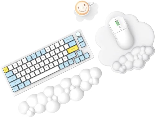 3 in 1 Mouse Pad Set - White