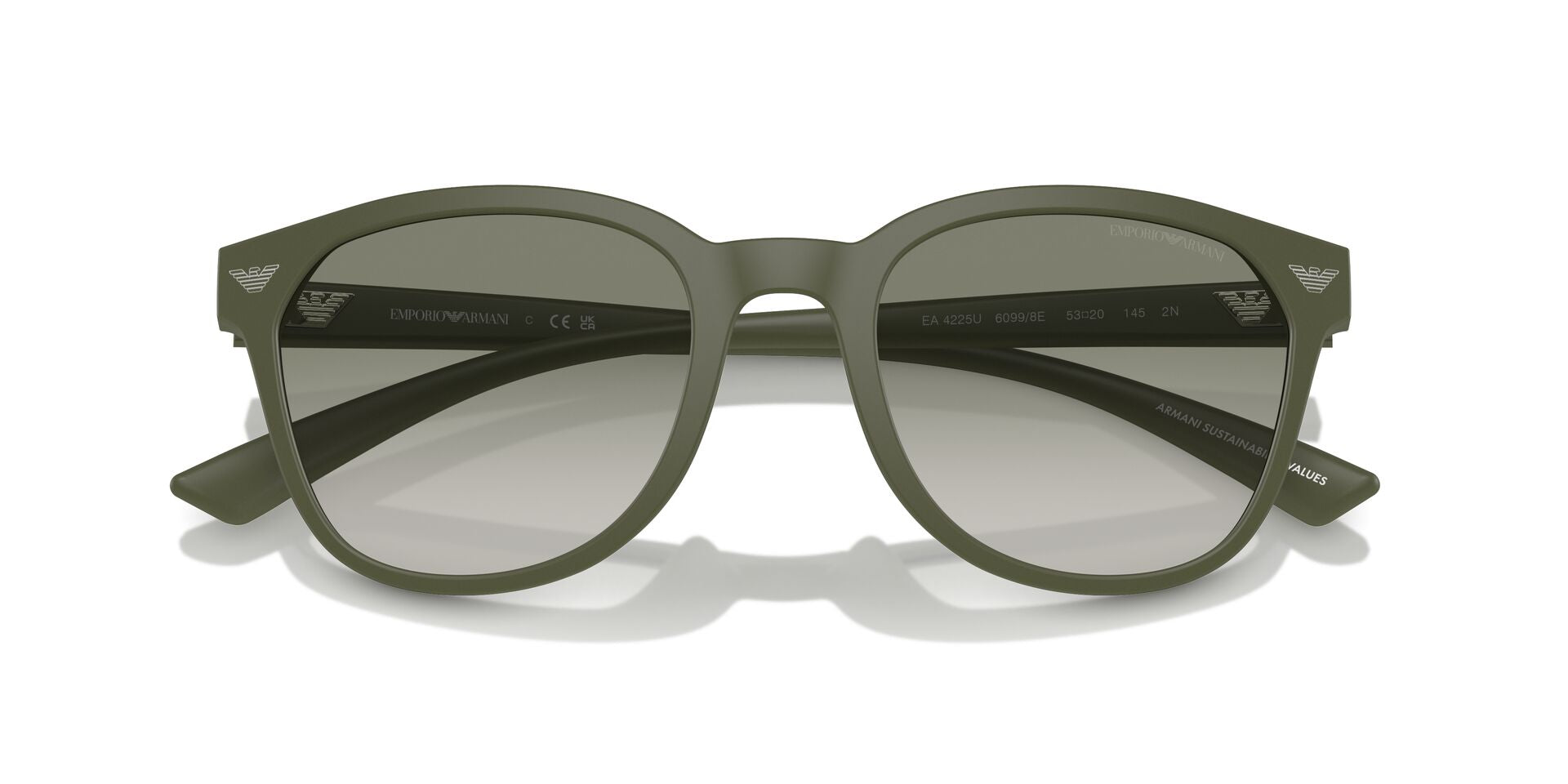 Emporio Armani EA4225U Sunglasses - Polarized UV Protection Aviator Style for Men & Women | Perfect for Driving, Travel & Outdoor Activities