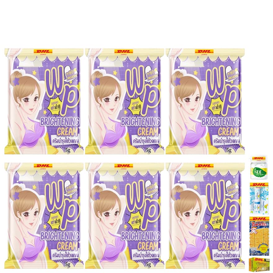 Havilah Wink Plus Brightening Cream Set - 6 Pcs for Radiant Armpits, Knees, Elbows & Groin | DHL Shipping | Free Beauty Gifts Included | Perfect for Dark Spot Correction & Even Skin Tone | Ideal for Daily Skincare Routine & Special Occasion Prep