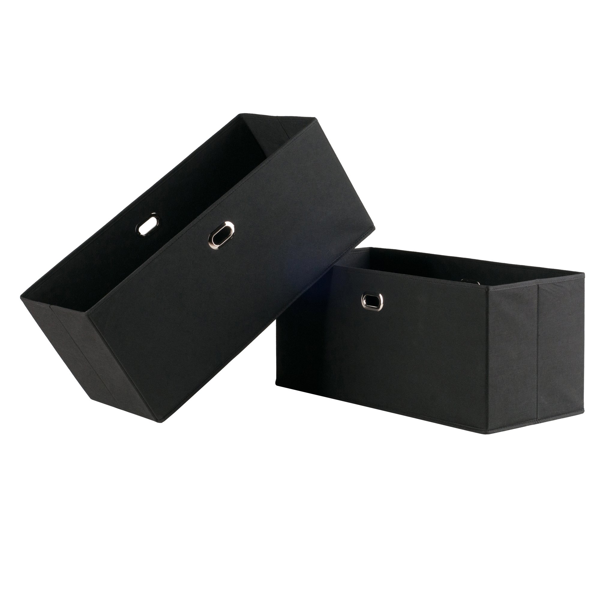 Winsome Torino Black Storage Organizer - Perfect for Bedroom, Bathroom, and Office Organization