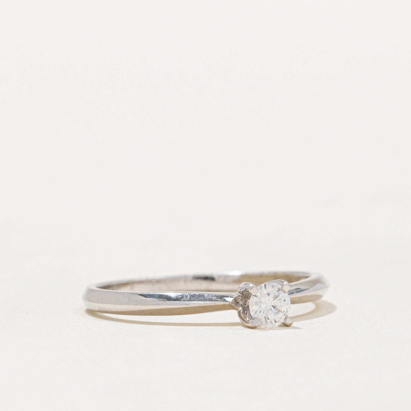0.15ct Petite Diamond Ring - Size 7.25 - Dainty Engagement Wedding Band for Women - Perfect for Proposals, Anniversaries & Special Occasions