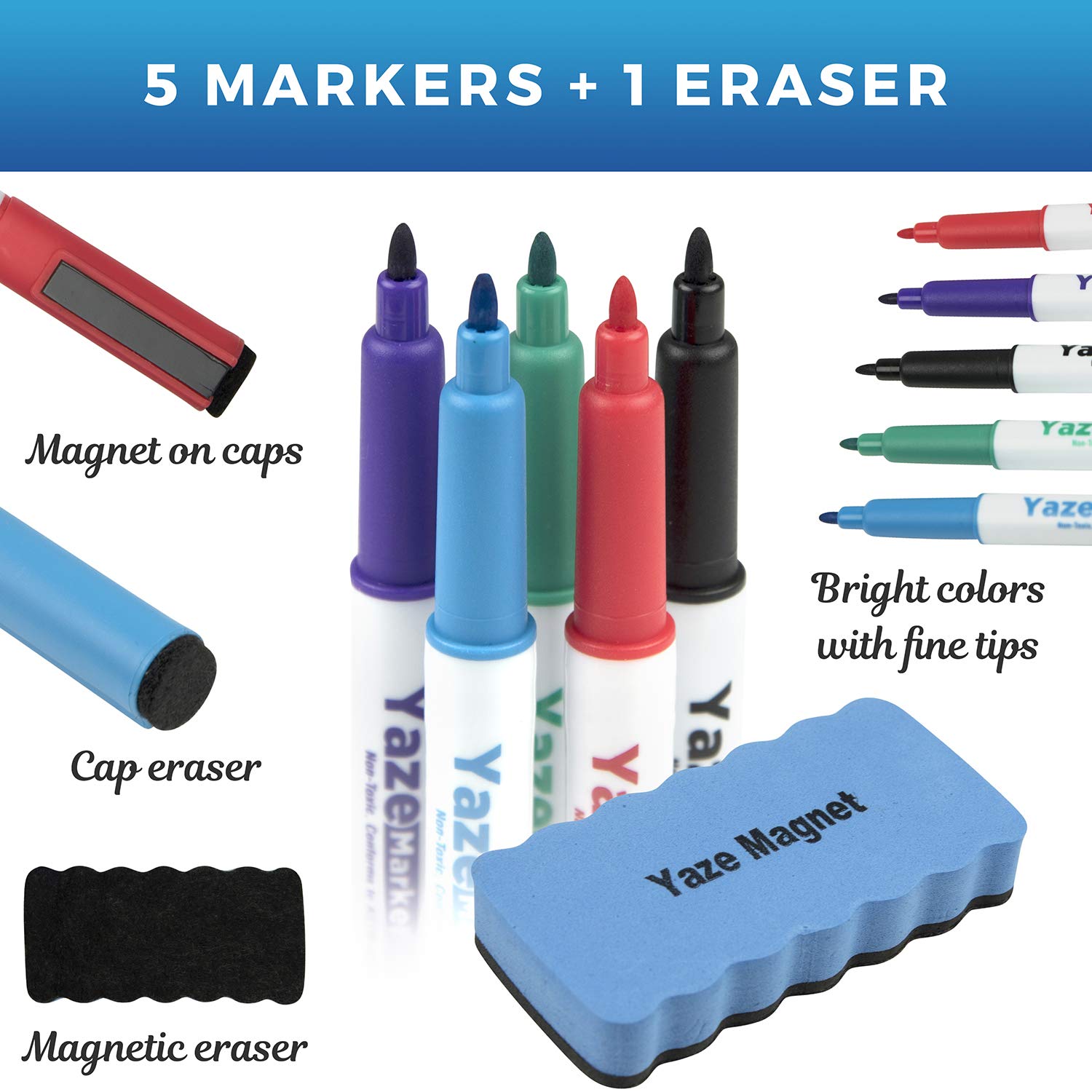 Magnetic Dry Erase Chore Board for Kids - 17x12