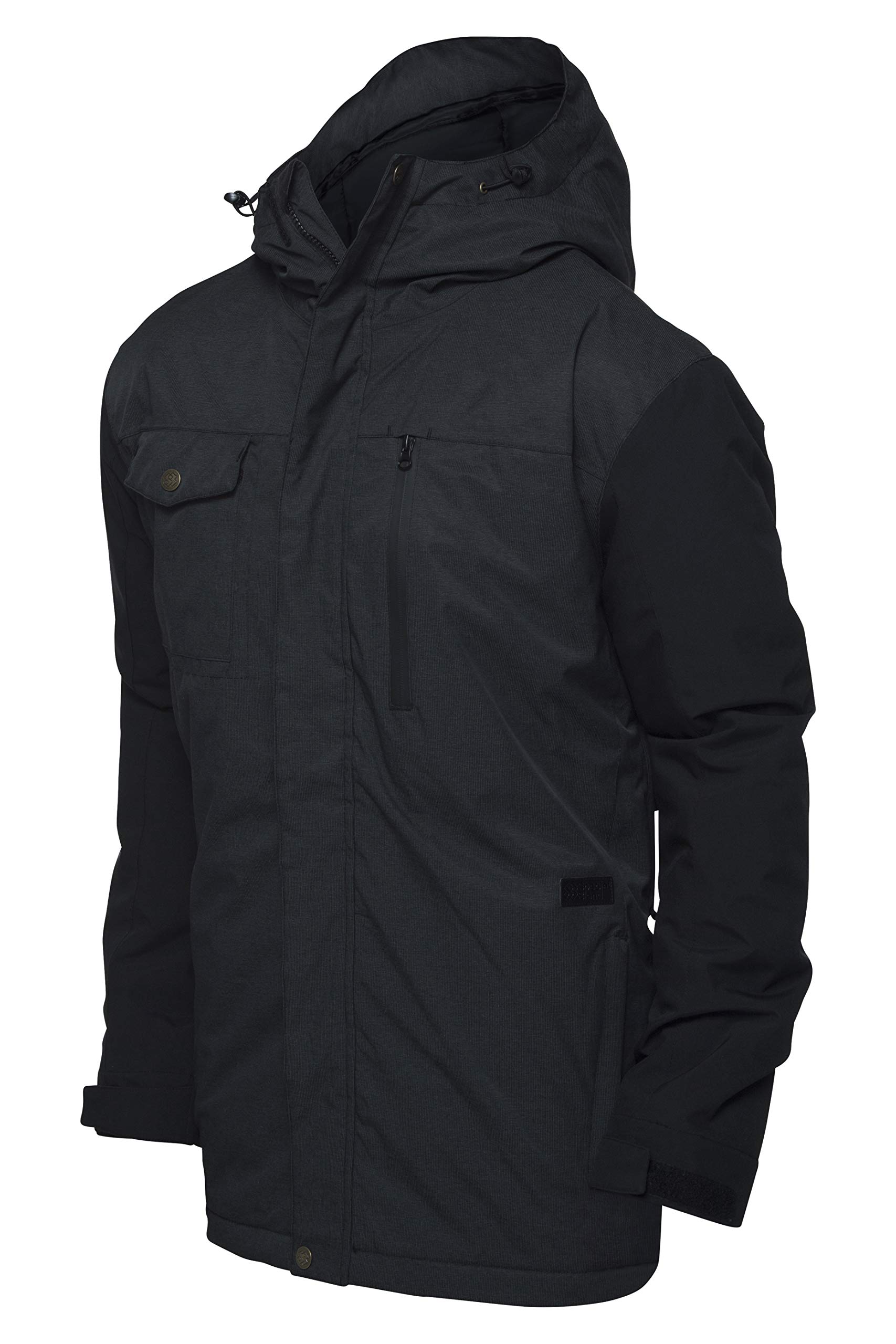 Premium Men's Kinetic Snowboard & Ski Jacket - Waterproof, Windproof & Insulated Winter Jacket for Snowboarding, Skiing & Outdoor Adventures