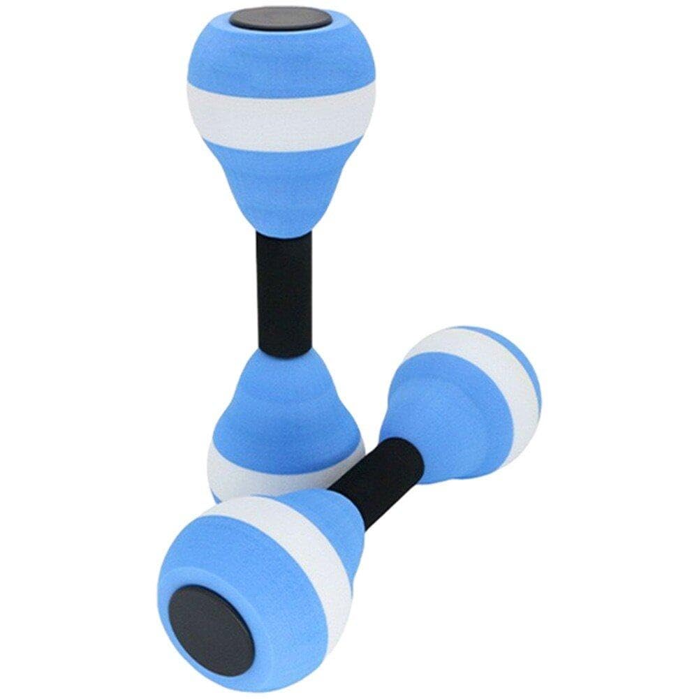 2 Pack Water Dumbbells for Aquatic Exercise - Lightweight Foam Fitness Equipment for Water Aerobics, Pool Workouts & Swimming Training - Perfect for Home, Gym & Rehabilitation Therapy