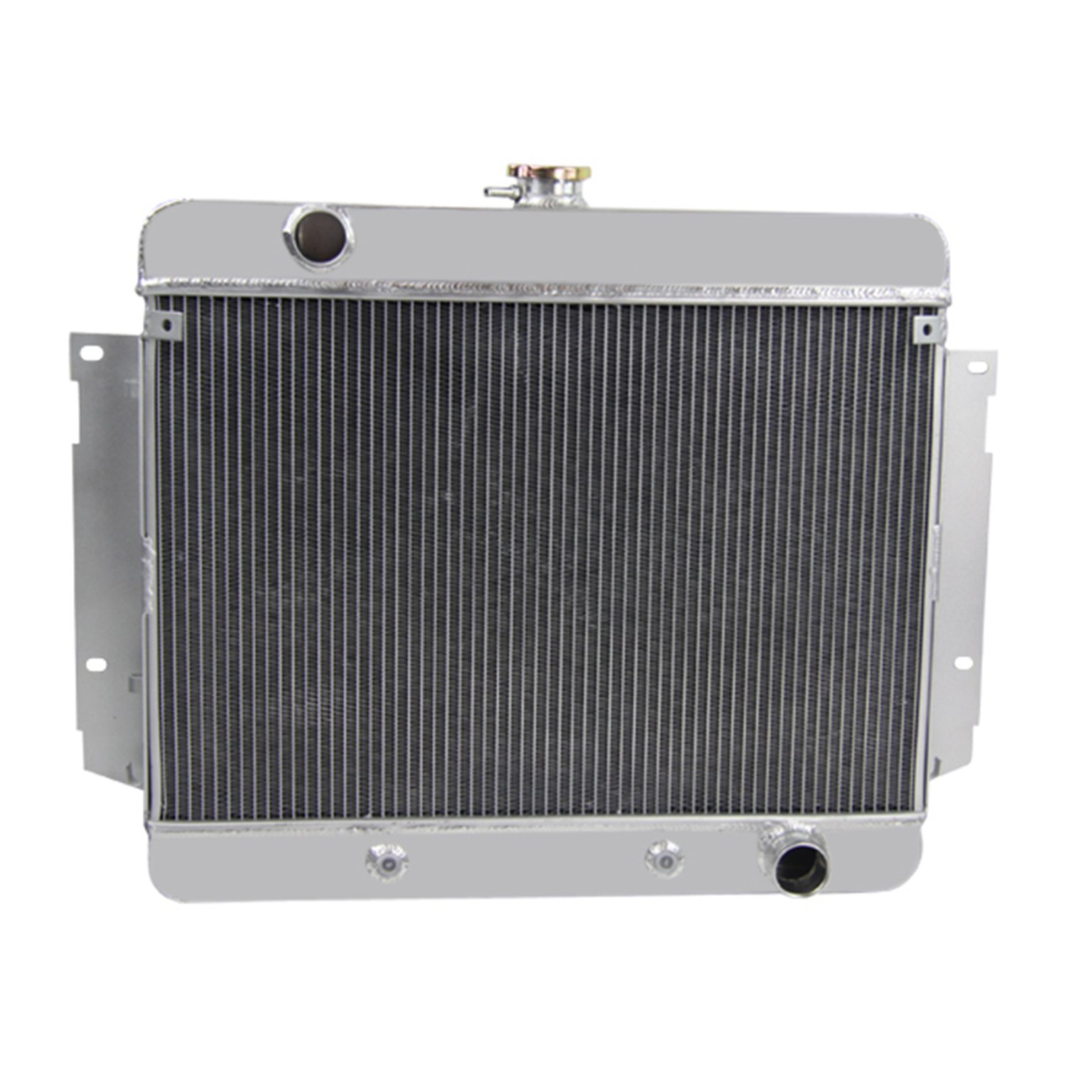 High-Performance 3-Row Aluminum Radiator for 1969-1970 Chevy Bel Air/Impala/Brookwood - Direct Fit Replacement - Improved Cooling for Classic Cars - Perfect for Restoration Projects & Hot Rod Builds