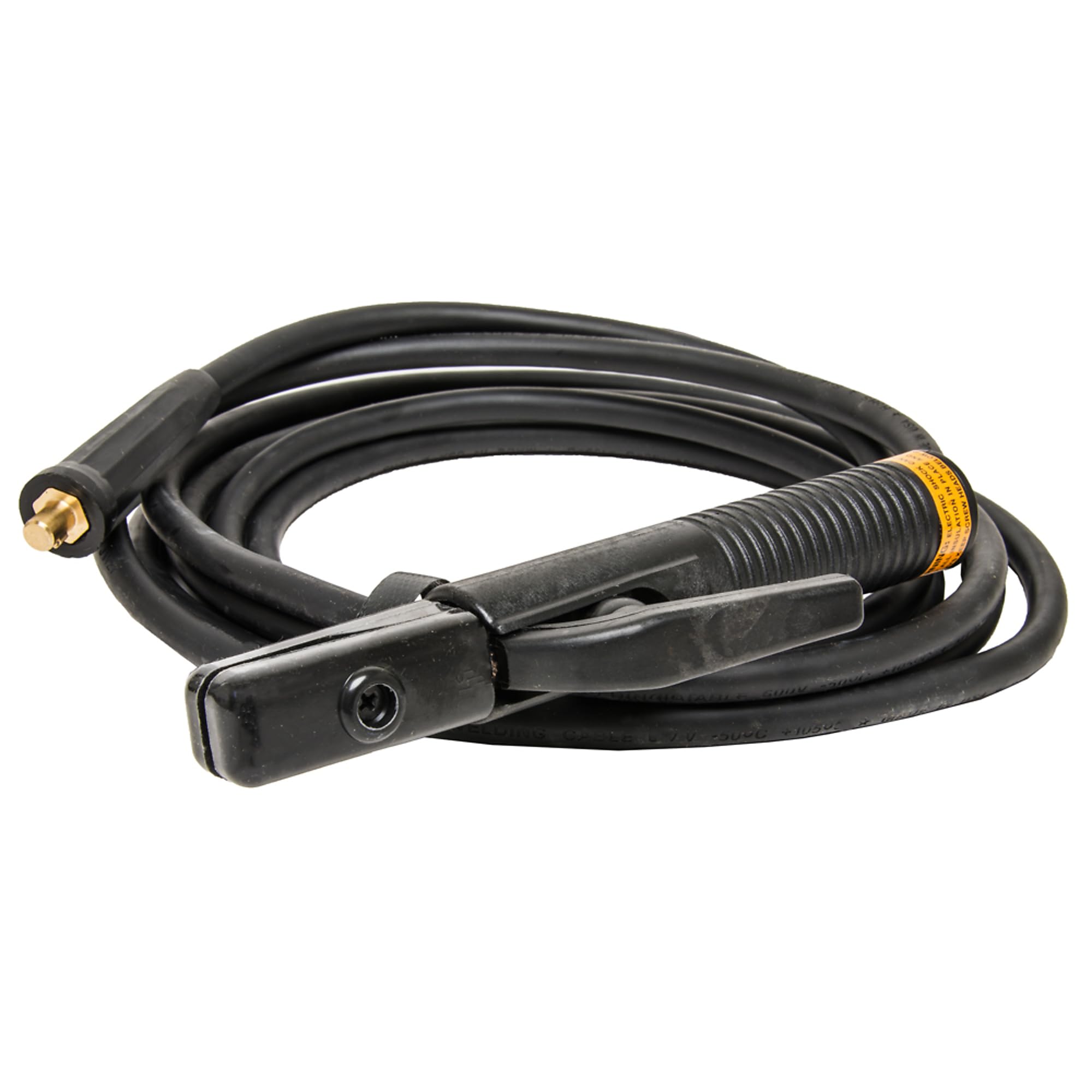 Heavy Duty 150 AMP Electrode Holder with 15' Cable - Welding Clamp for Arc Welding, Metal Fabrication & DIY Projects