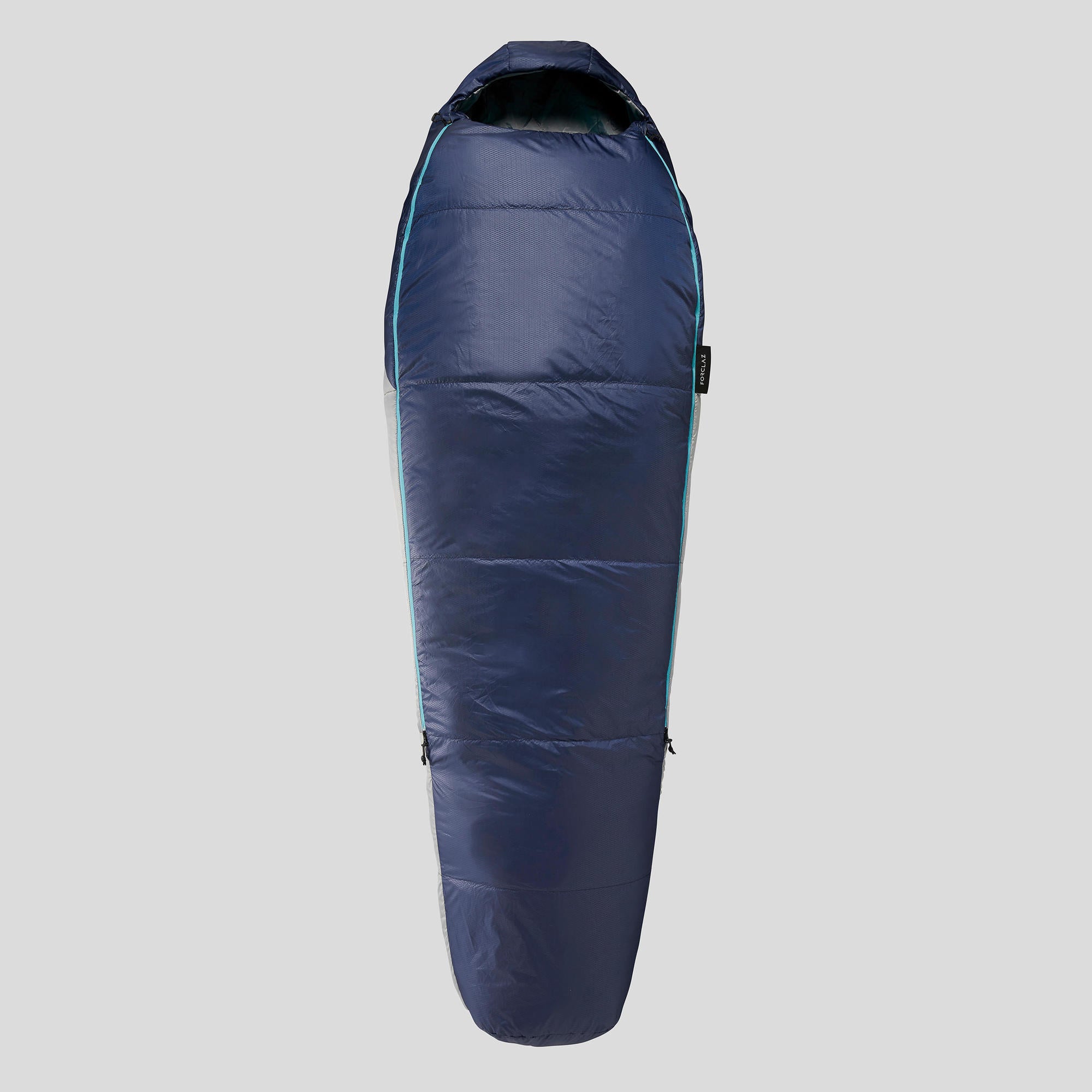 Forclaz MT500 59°F Lightweight Polyester Sleeping Bag for Camping, Hiking & Backpacking - Compact & Warm Outdoor Gear