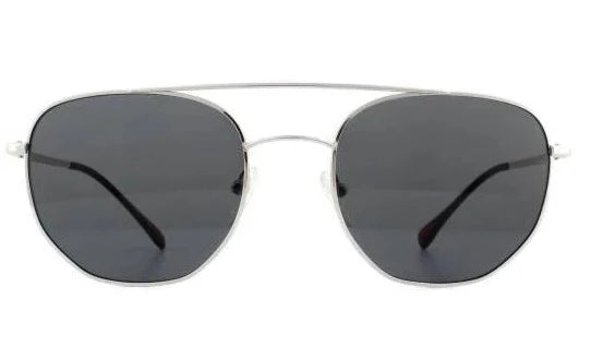 Prada PS56SS 1BC5S0 Silver Gray Sunglasses - Luxury Designer Shades for Women & Men, UV Protection, Fashionable Eyewear for Outdoor Activities, Travel & Daily Wear