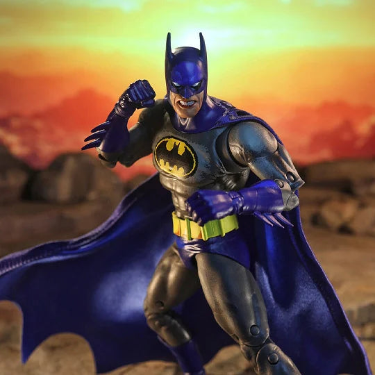 Batman Justice League Task Force DC Multiverse 6-Inch Action Figure - Collect to Build Darkseid - Premium Collectible for DC Fans - Perfect for Display, Gifts & Comic Book Collections