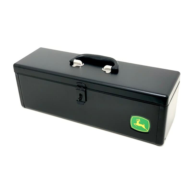 John Deere RE275592 Original Equipment Toolbox - Heavy Duty Storage Solution for Tractors & Farm Equipment | Perfect for Farm, Construction & Outdoor Work