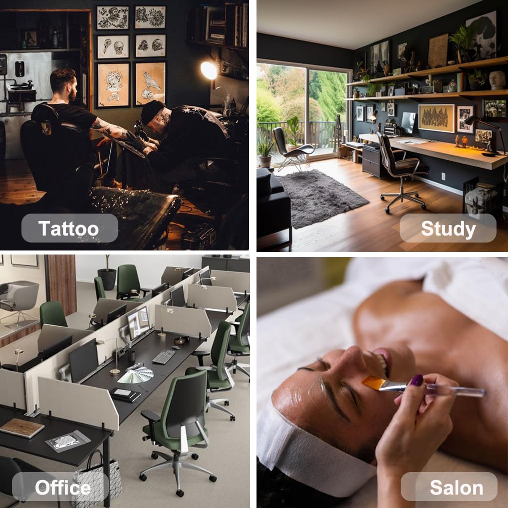 Foldable Adjustable Tattoo Armrest Stand with Wheels - Ergonomic Height & Angle Adjustment for Tattoo Artists - Perfect for Tattoo Studio Chairs & Portable Tattooing - Ideal for Professional Tattoo Workstations, Home Studios, and Mobile Tattoo Services