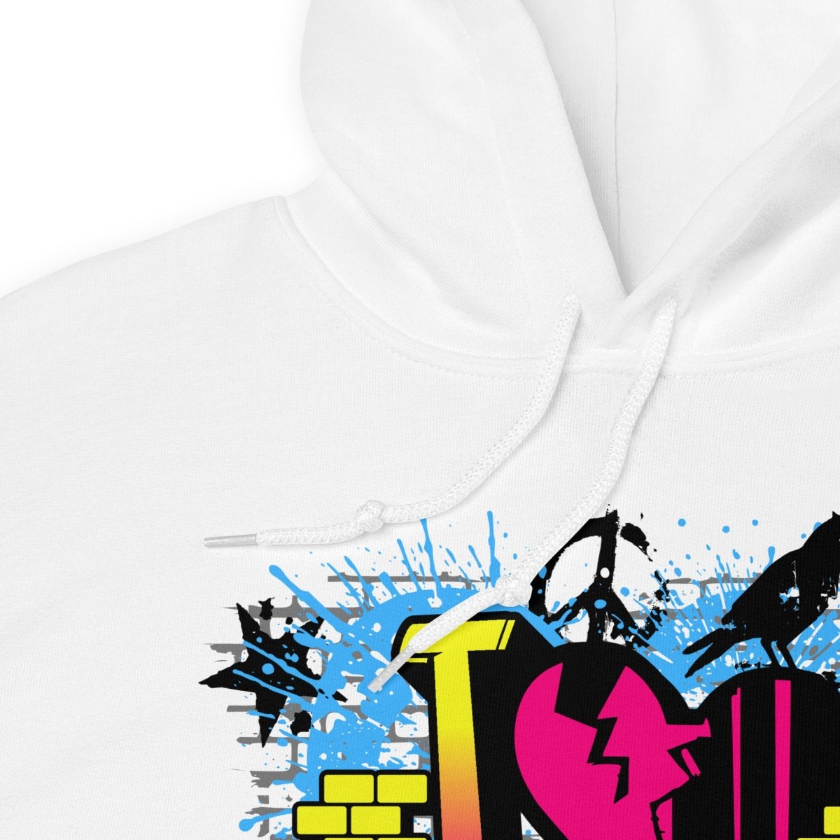 I Heart Recovery Graffiti Hoodie - Trendy Unisex Pullover Sweatshirt for Streetwear & Casual Outfits | Perfect for Urban Fashion, Gym Wear, and Everyday Comfort