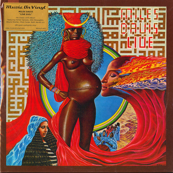 Miles Davis - Live Evil (2xLP Vinyl Record, Album, Reissue, 180 Gram) Mint Condition - Perfect for Jazz Collectors & Audiophiles, Great for Home Listening & Music Enthusiasts