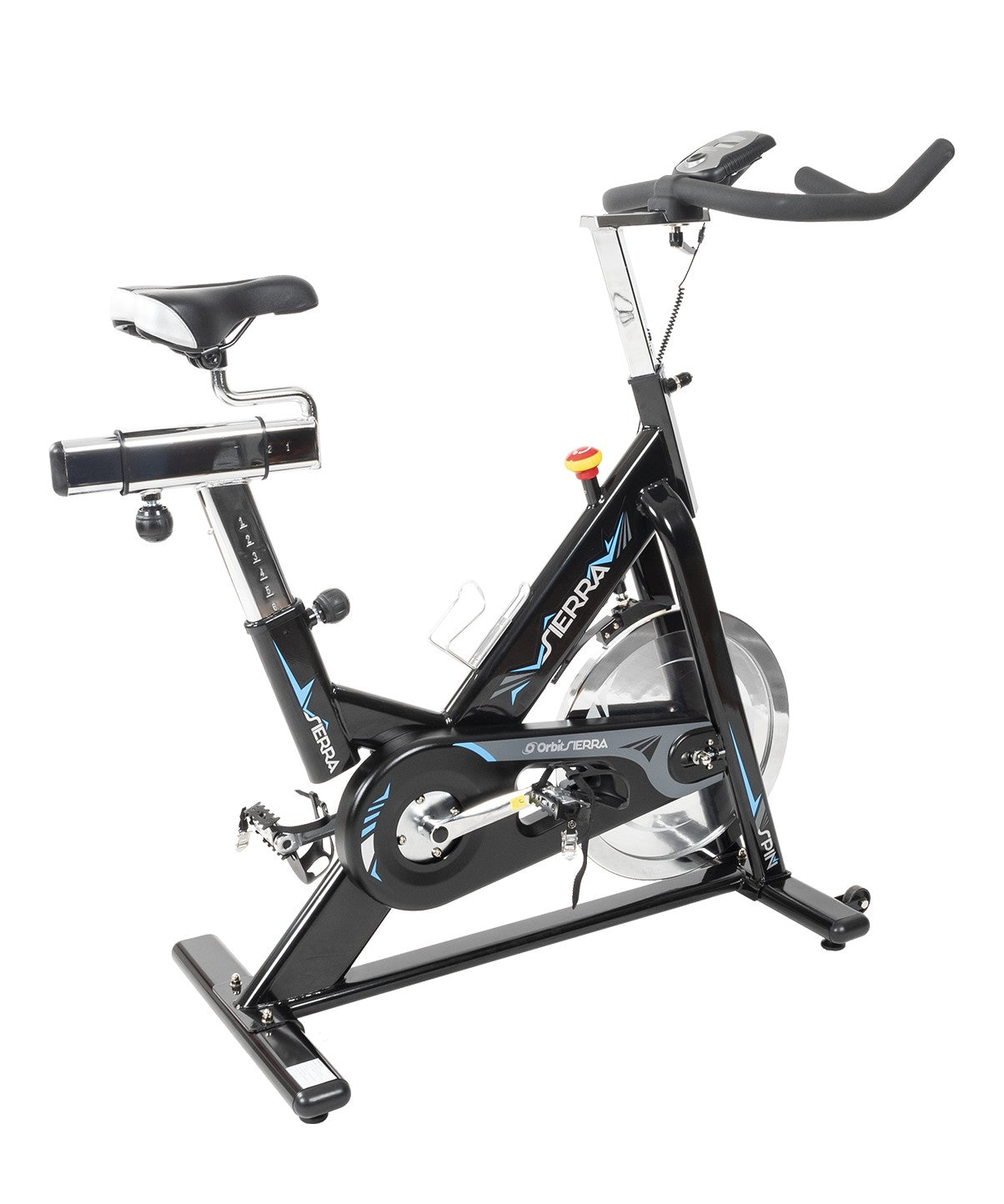 Sierra Spin Bike - Premium Indoor Cycling Exercise Bike for Home Gym, Cardio & Fitness Training - Perfect for Home Workouts, Cycling Enthusiasts & Spin Classes