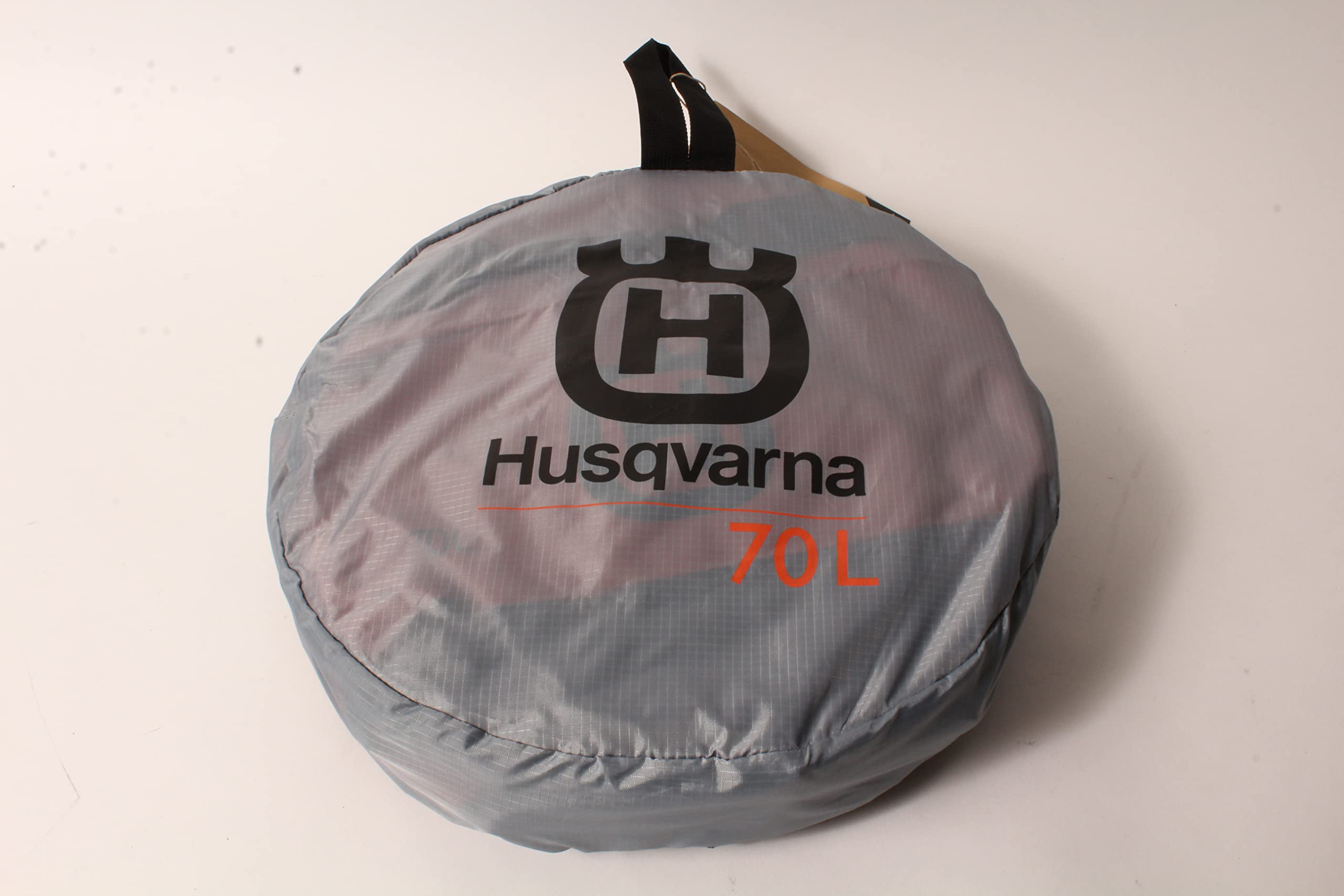 Husqvarna 593258302 Xplorer 70L (18 Gallon) Orange Taupaline Duffle Bag with Carry Case - Perfect for Camping, Hiking, and Outdoor Gear Storage
