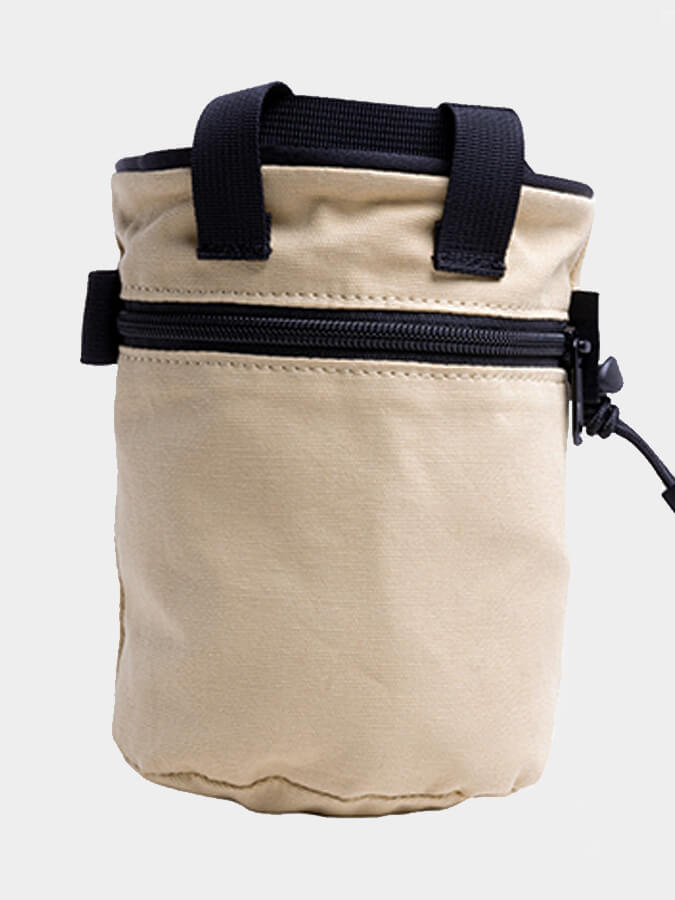 Evolv Canvas Chalk Bag for Rock Climbing & Bouldering - Lightweight Chalk Pouch with Belt Loop for Gym Training & Outdoor Adventures