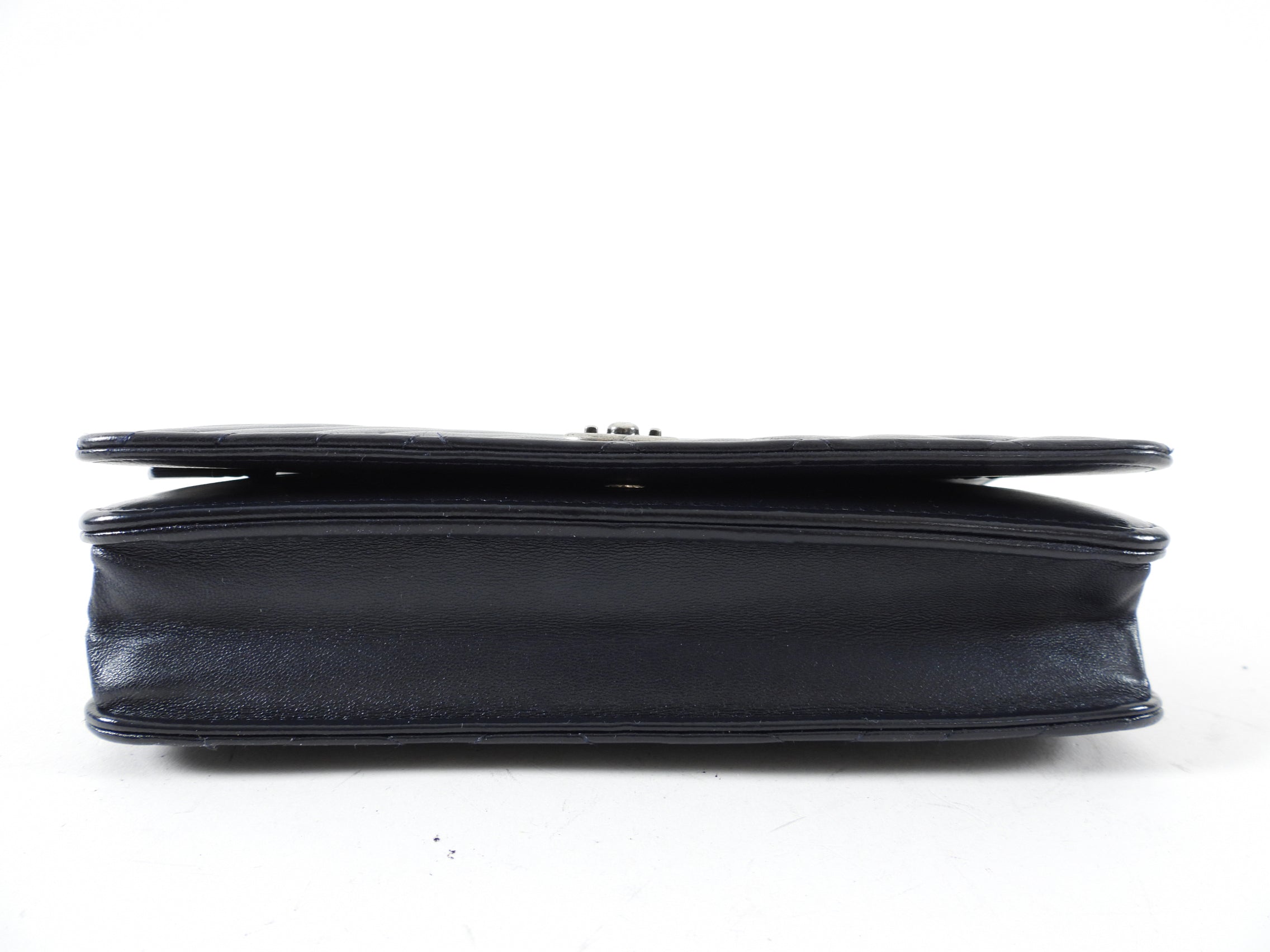 Chanel Coco Boy Black Leather Quilted Wallet on Chain - Luxury Designer Crossbody Bag for Women - Perfect for Parties, Date Nights & Everyday Use