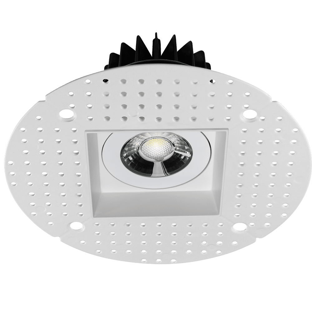 Radiant Lite 3.5 Inch Square Trimless LED Recessed Downlight 12W CCT Selectable - Perfect for Modern Kitchens, Bathrooms & Living Rooms