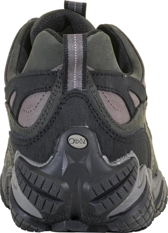 Oboz Men's Firebrand II Low B-Dry Hiking Shoes - Gray, Size 14 Wide - Lightweight & Waterproof Trail Shoes for Outdoor Adventures & Daily Wear