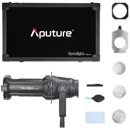 Aputure Spotlight Mount Set with 26 Degree Lens - Professional Photography & Video Lighting Accessory for Studio, Film Sets, and Live Events
