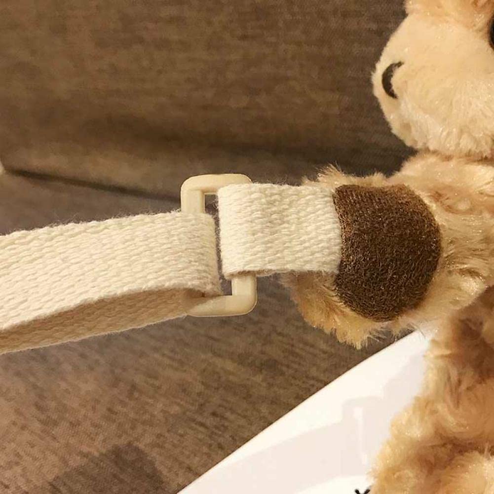 Cute Teddy Bear Crossbody Bag for Women & Girls - Plush Stuffed Coin Purse with Adjustable Strap - Perfect for School, Travel, and Everyday Use