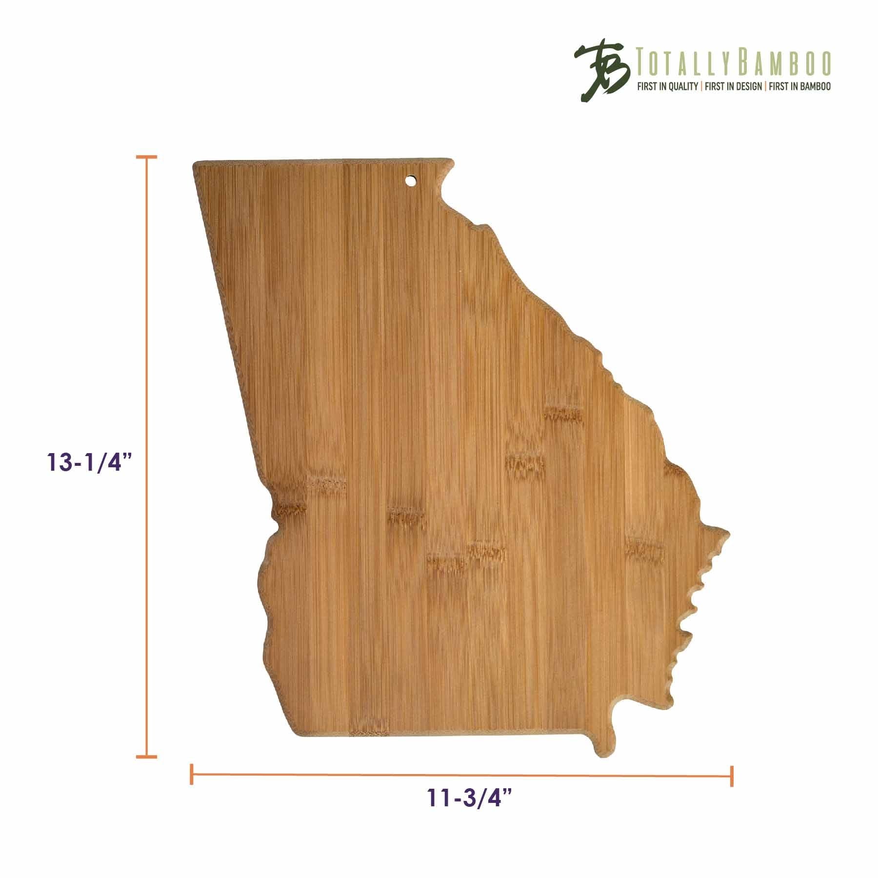 Premium Georgia Wood Cutting Board 13.25