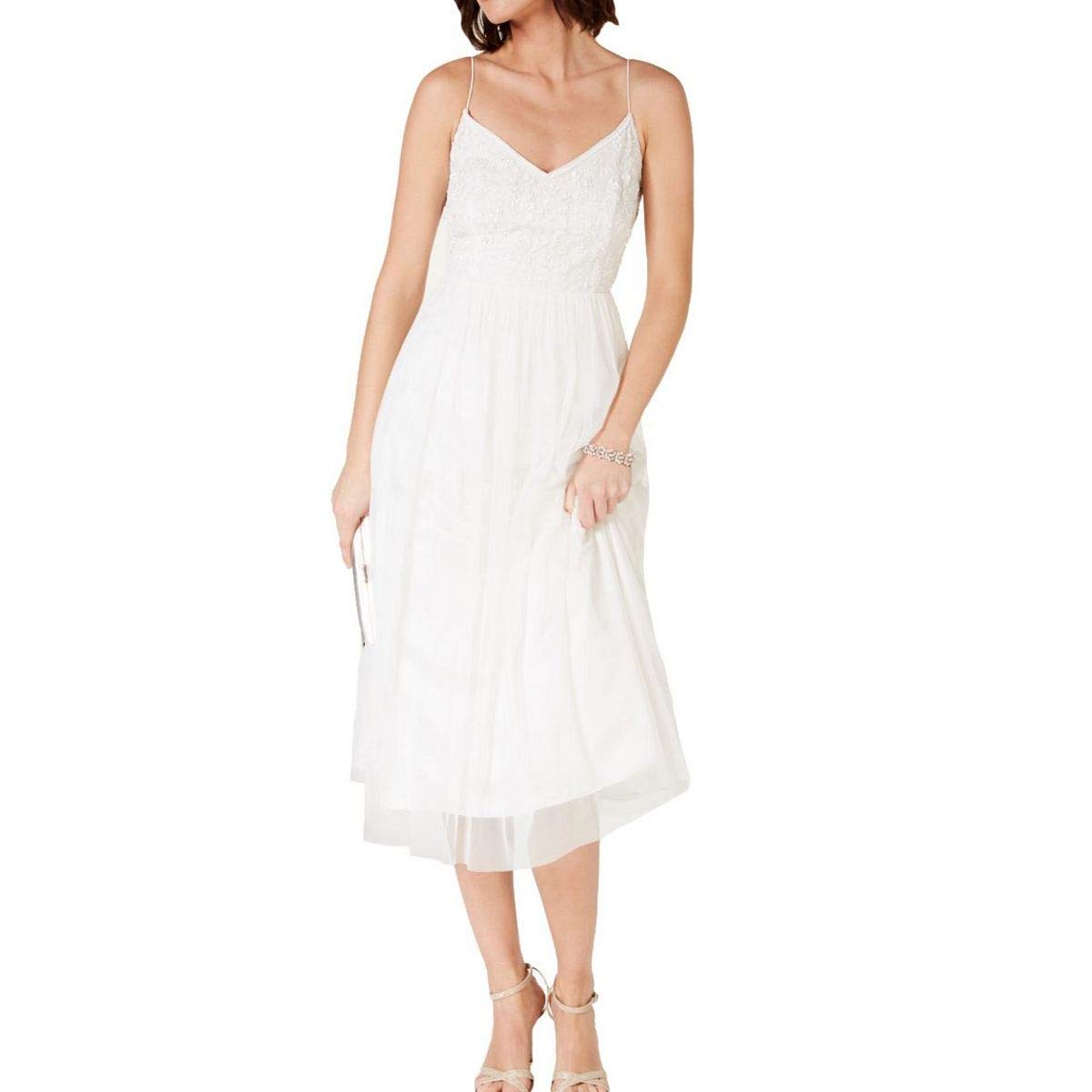 Adrianna Papell Women's Classic Elegant Evening Dress - Perfect for Prom, Wedding & Formal Events