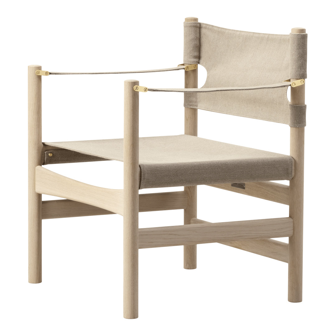 Borge Mogensen Canvas 21 Chair - Mid-Century Modern Dining Chair by Fredericia Furniture - Perfect for Dining Rooms, Kitchens & Home Offices