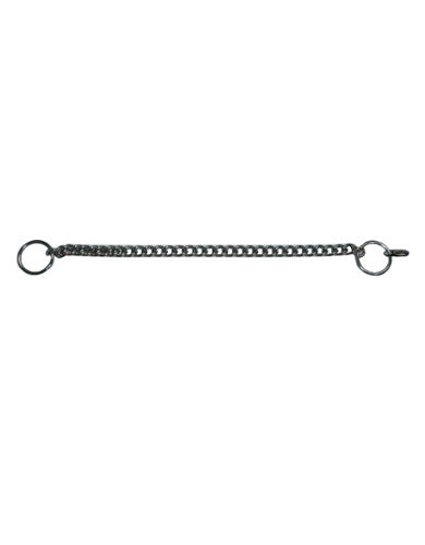 Dexpex Heavy Duty Stainless Steel Dog Training Chain - Adjustable Slip Collar for Obedience & Behavior Control (10 Size Options) - Perfect for Puppy Training, Walking, Grooming & Professional Dog Handling