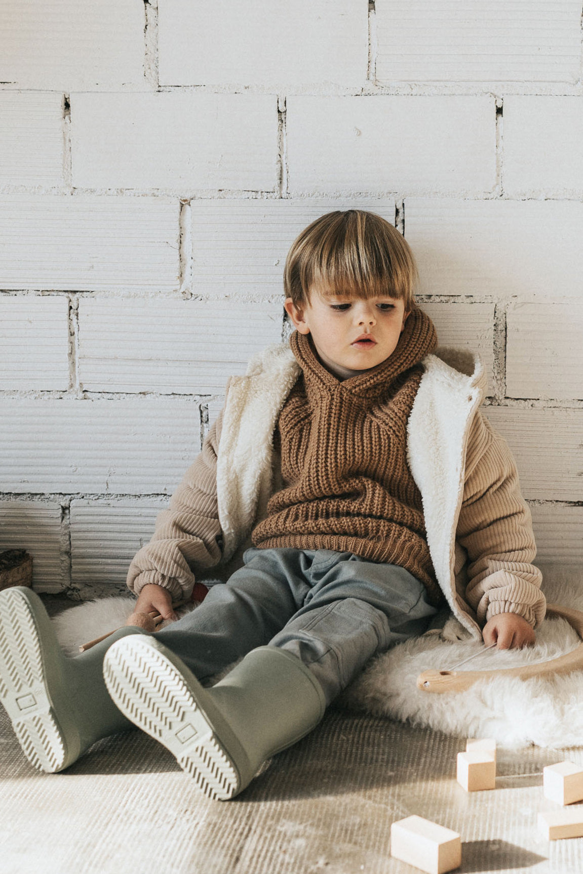 Sidney Corduroy Jacket for Baby Boys & Girls (12-24 Months) - Soft & Stylish Winter Outerwear for Playdates & Family Outings