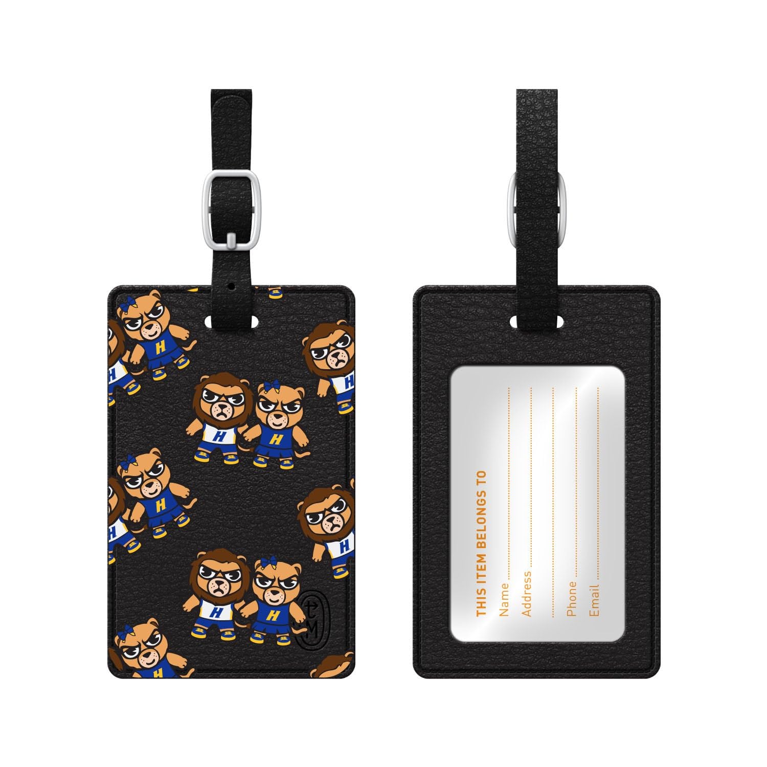 Hofstra University Tokyodachi Classic Luggage Tag - Durable Travel ID Tag for Suitcases, Bags & Backpacks - Perfect for College Students, Alumni & Travelers
