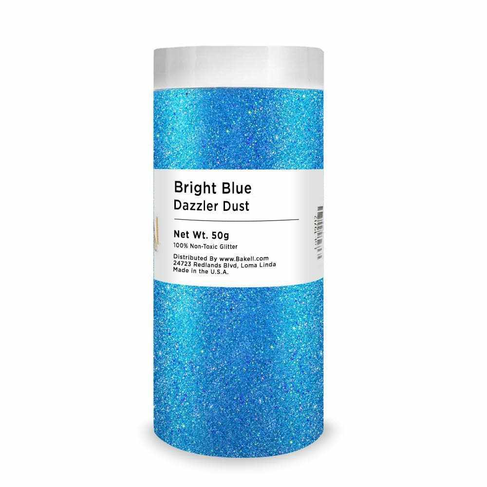 Bright Blue Dazzler Dust® - 1 lb Bulk Glitter for Crafts, DIY Projects & Nail Art | Premium Cosmetic Grade Glitter for Slime, Resin Art & Party Decorations