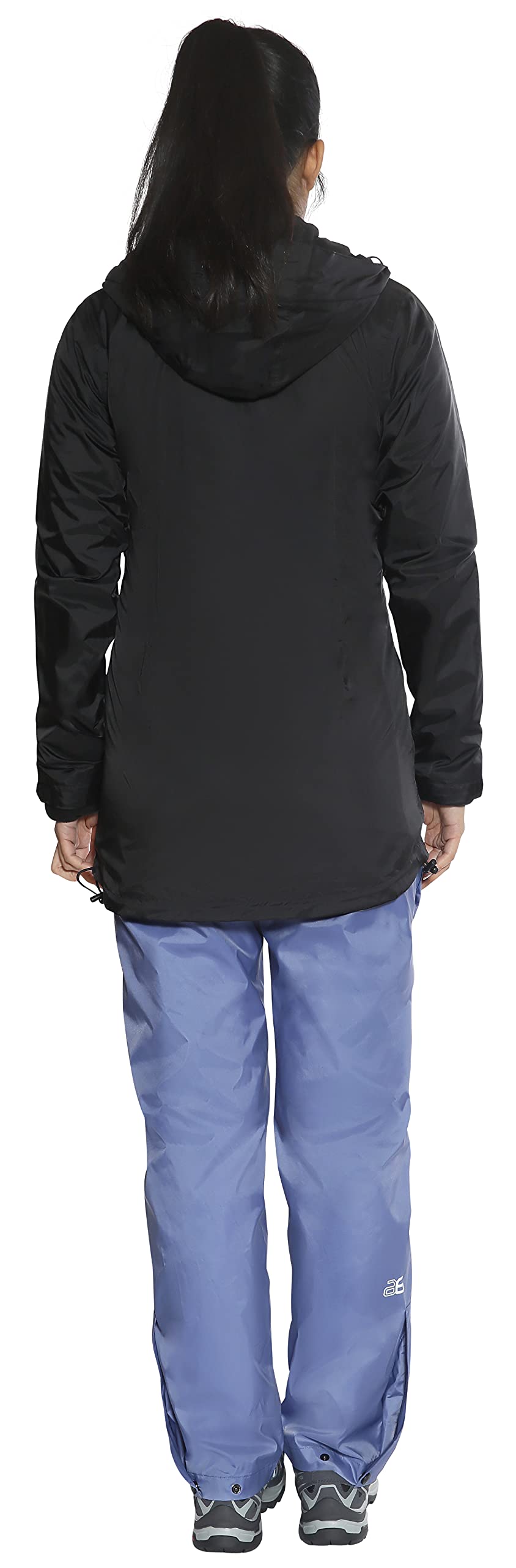 Arctix Women's Valley Fleece-Lined Waterproof Rain Jacket - Lightweight Windproof Outdoor Coat for Hiking, Camping & Everyday Wear