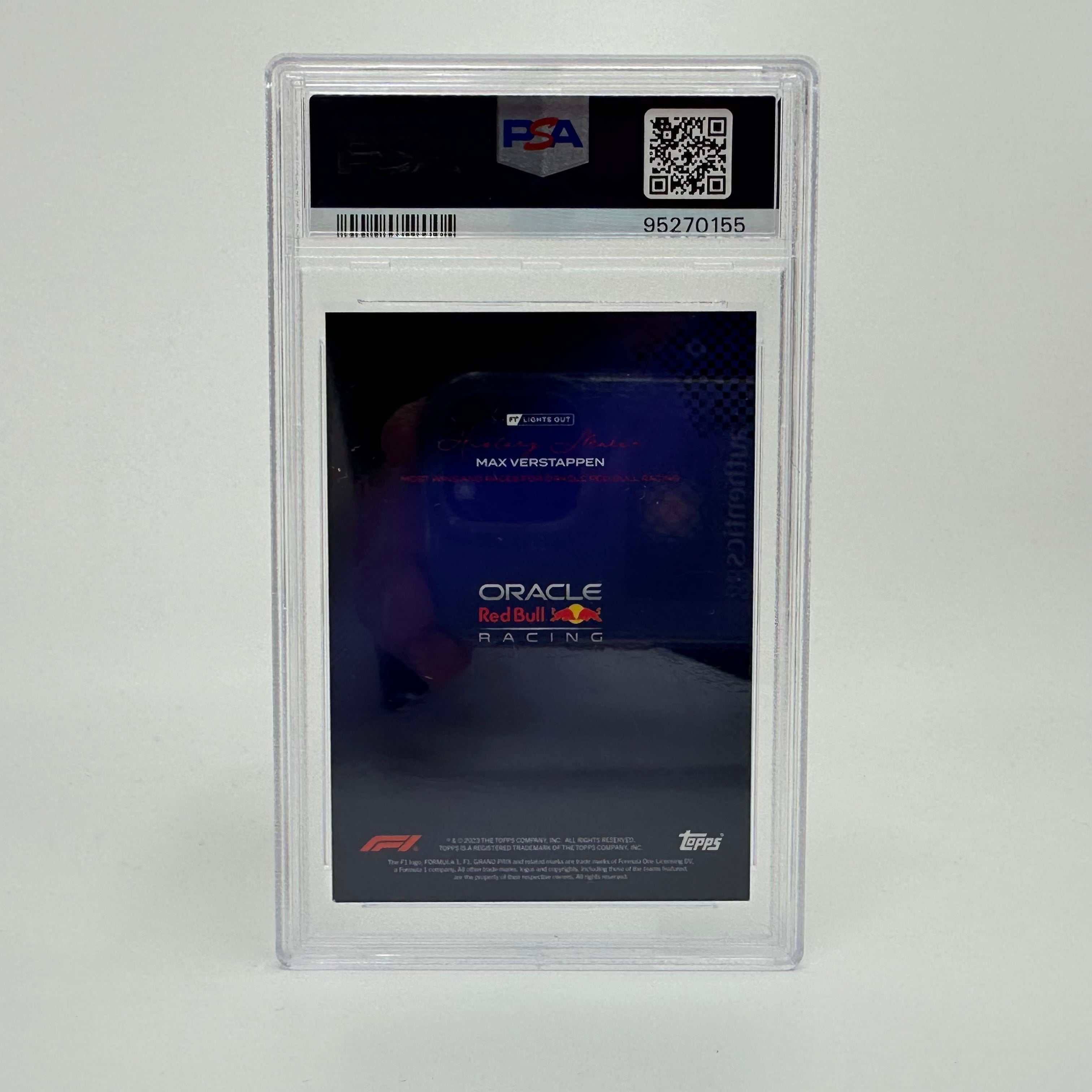 PSA 9 Graded 2005 Max Verstappen 