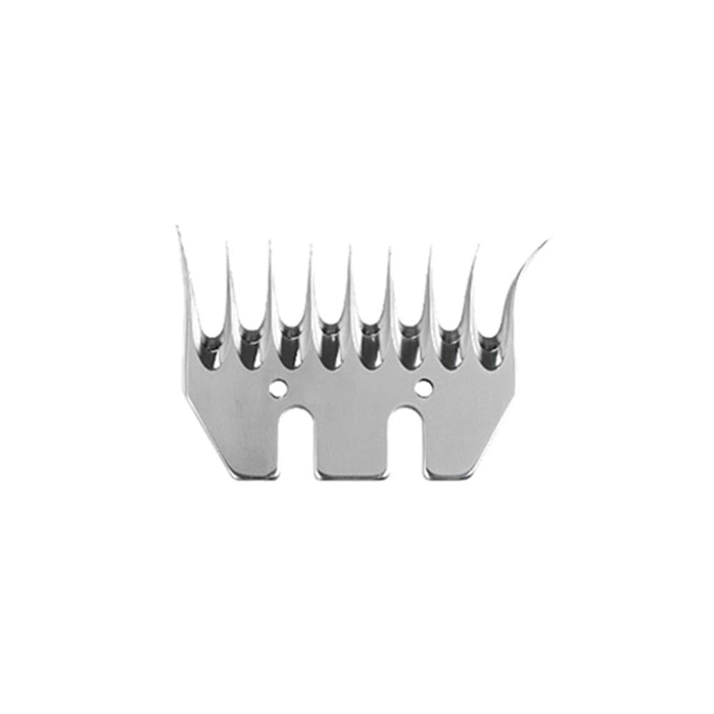 BIHOO 9-Tooth Curved Blade Sheep Shears Replacement Head - Professional Sheep Shearing Machine Cutter for Wool & Fur Shaving - Perfect for Livestock Grooming, Farm Use, and Professional Sheep Shearing