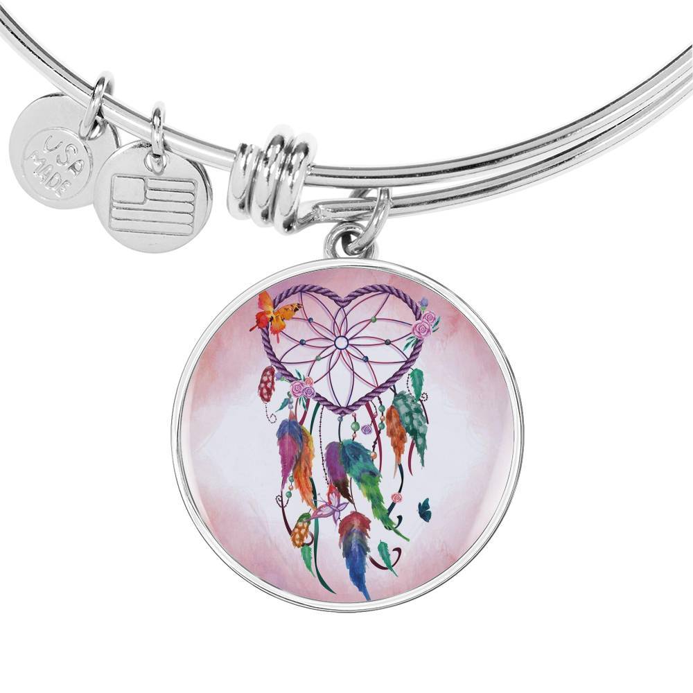 Catch a Dream Bangle Bracelet - Elegant Adjustable Silver Bracelet for Women | Perfect for Everyday Wear, Gifts & Special Occasions
