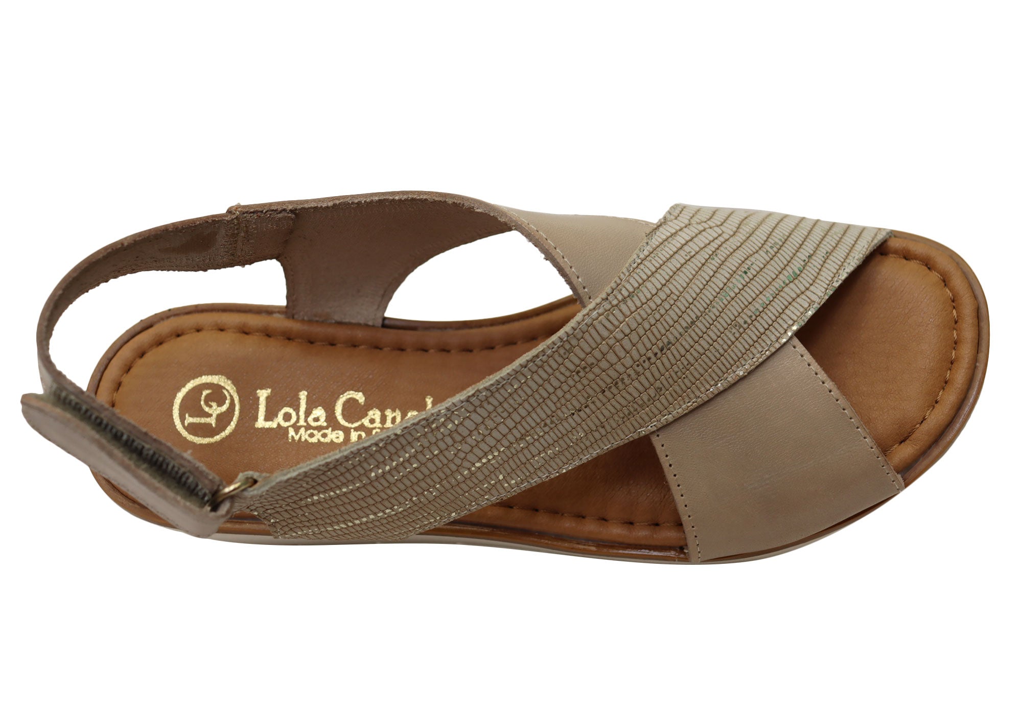 Lola Canales Yvonne Women's Comfortable Leather Sandals - Handmade in Spain - Perfect for Summer, Beach & Casual Outings