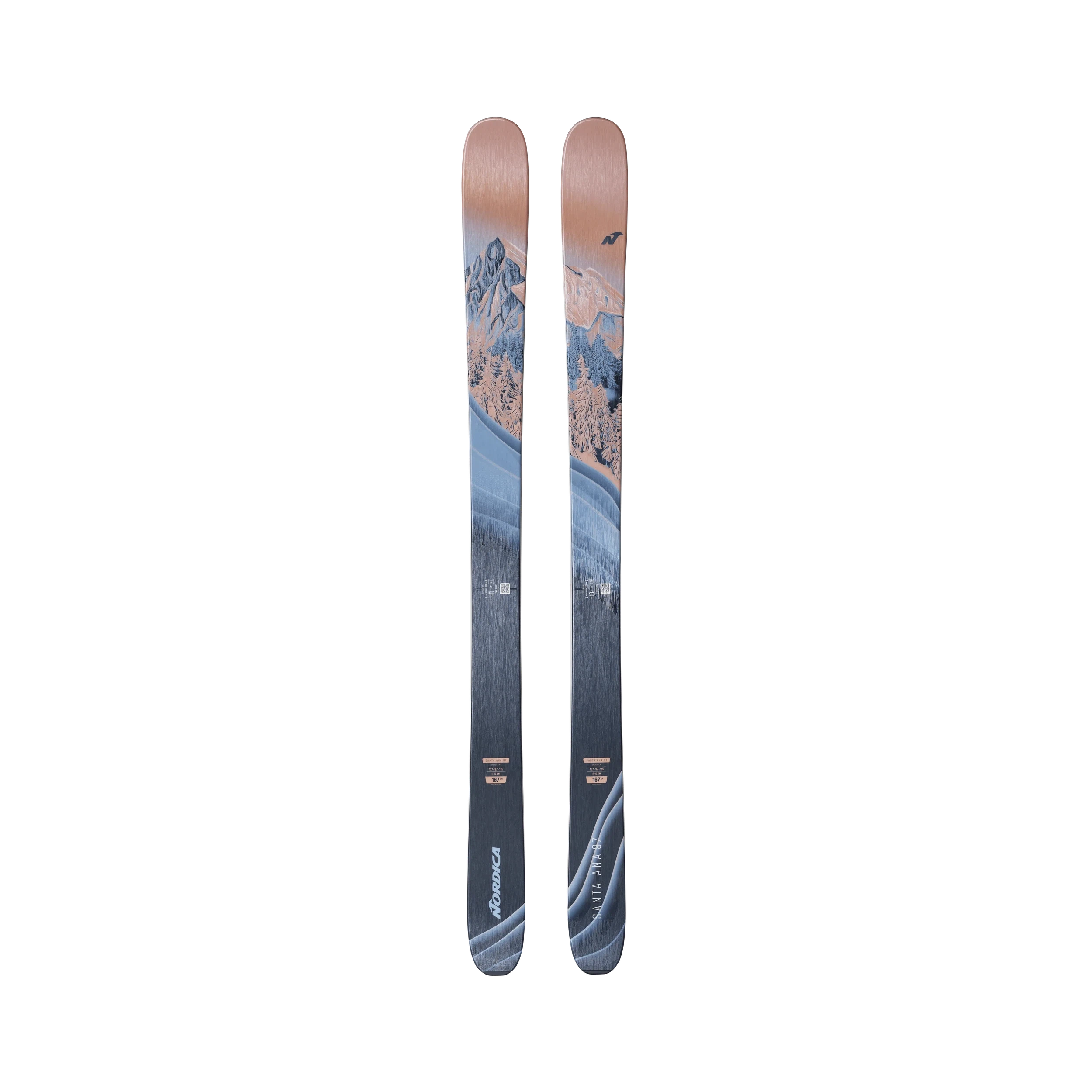 Blue / Salmon