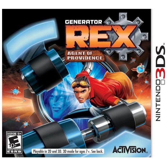 Generator Rex Agent of Providence Nintendo 3DS Game - Action Adventure Game for Kids & Teens - Perfect for Home Entertainment & Travel Gaming