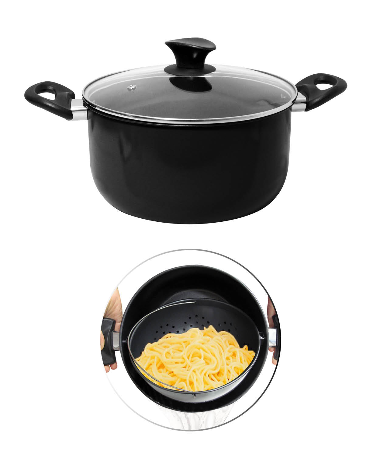 World's Best Cooking Pot - Premium Durable Non-Stick Pot for Home Kitchen, Camping & Outdoor Cooking