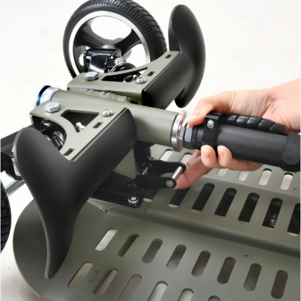 SuperHandy Passport Pro Foldable Mobility Scooter - Lightweight & Portable Electric Scooter for Seniors & Adults - Perfect for Travel, Shopping & Outdoor Adventures