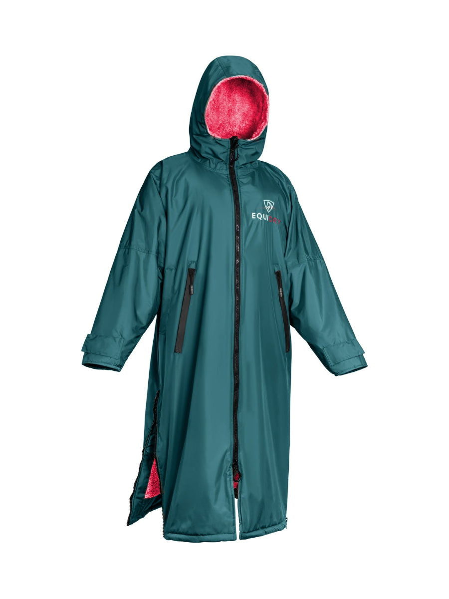EQUIDRY Original Kids' Multi-Purpose Blanket - Soft & Durable Teal/Peacock Pink Combo - Perfect for Nursery, Travel, Playtime & Outdoor Adventures