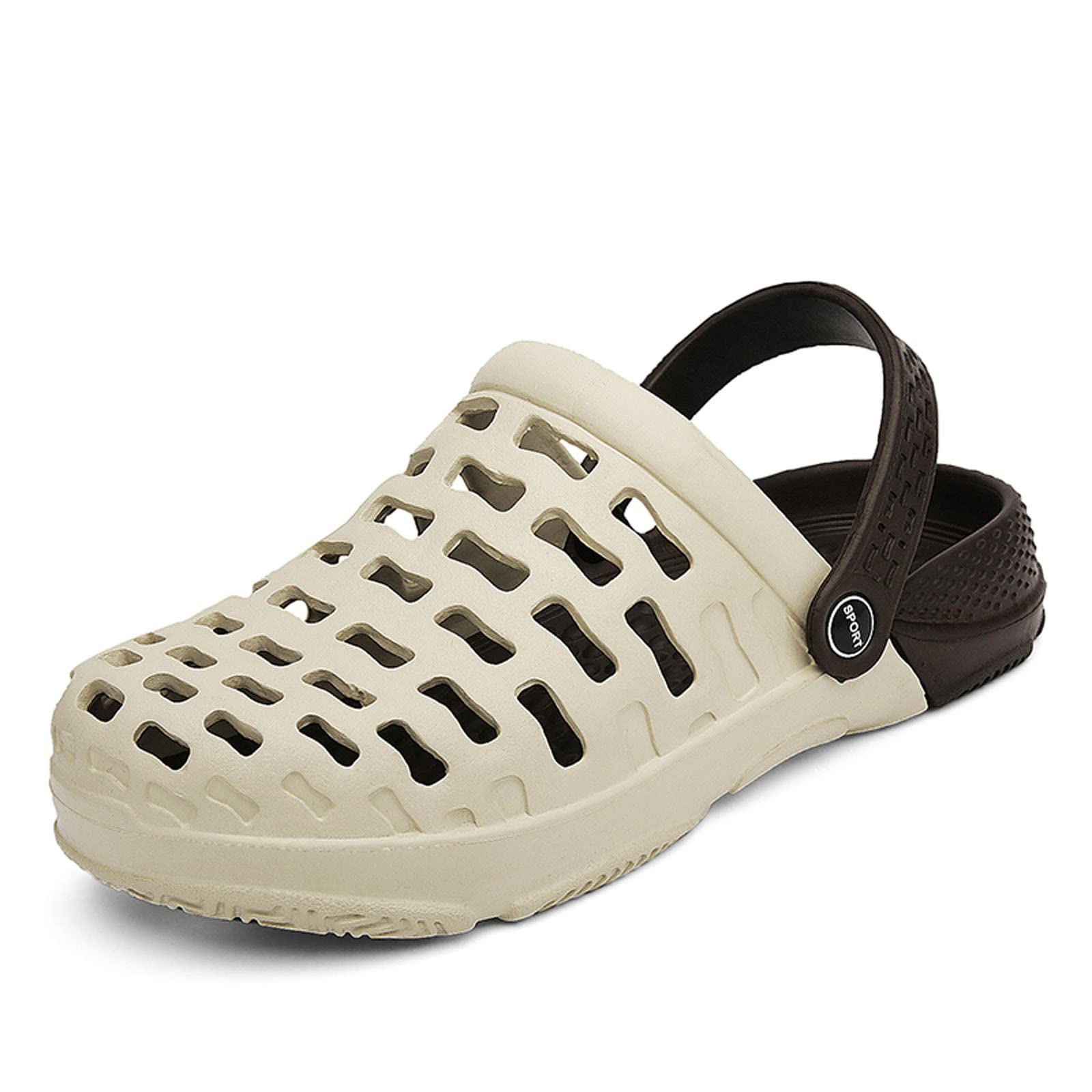 **Men's Breathable Gardening Clogs with Arch Support – Non-Slip Garden Shoes for Summer, Beach, and Outdoor Use**    **Optimized for SEO & Use Cases:**   
