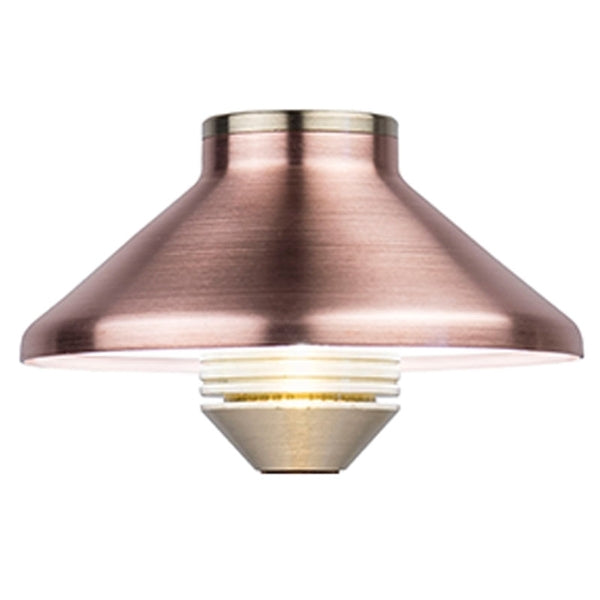 JoliSoldat LED Top Assembly - Bronze Metallic Light Fixture for Home & Office Decor | Energy-Efficient LED Lighting Solution for Bedroom, Living Room, and Workspace